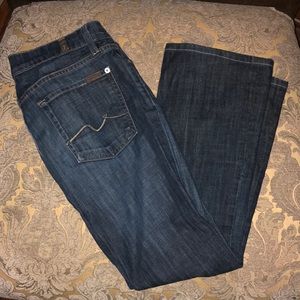 Organic Seven7 Bootcut Jeans
